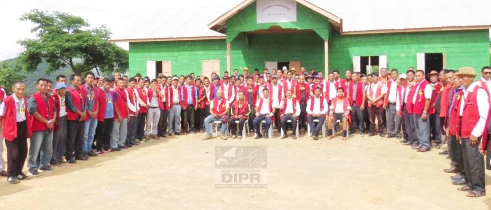 Kiphire District GBs Association organised a president tour programme at GB’s Union hall, Pungro in Kiphire on June 27. (DIPR Photo)